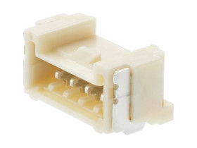 Listwa stykowa PCB 40-pinowe 505567 raster: 1.25 mm Kąt prosty 1-rzędowe Molex Powierzchnia50 Vrms W osłonie