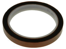 FE-5100-5507-5 Taśma: elektroizolacyjna W: 12mm L: 33m Thk: 0,076mm silikonowy