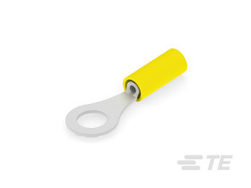 Zacisk oczkowy Ø , M3.5 (#6) izolowany Żółty TE Connectivity
