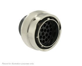 Złącze wielostykowe przemysłowe 28-pinowe Montaż na kablu Wtyczka Souriau Sunbank by Eaton