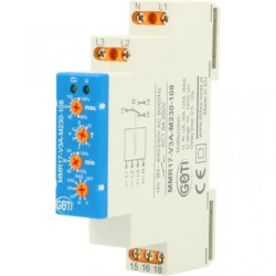 Przekaźnik nadzorczy do kontroli napięć 3(N) 400/230 V lub 1x230VAC/DC MMR17-V3A-M230-108