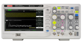 Oscyloskop 50MHz RS PRO Stacjonarny CAT I, CAT II z kalibracją ISO RS232, USB