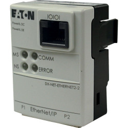 Moduł interfejsu Fieldbus Eaton Moduły magistrali systemowej DX-NET Ethernet/IP DC1, DE1 184969 DX-NET-ETHERNET2-2