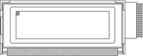 LCD-122H032G 122 x 32 Graphic LCD