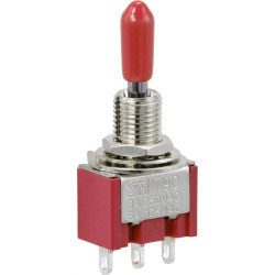 TruComponents 751503 Toggle switch Panel Mount On/Off/On SPDT Solder Terminal