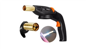 Palnik Gazowy Nakręcany Piezo 1,3Kw 1300C 360 Na Naboje 227G 20-026 Neo