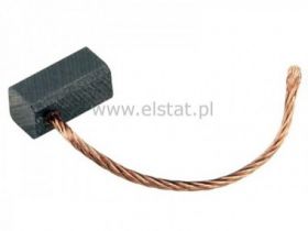 Szczotki grafitowo-miedziane 6x6x12mm, linka 10cm