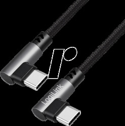 CU0460 Sync &amp; charging cable, USB-C, 90°, 100 W, 0.5 m