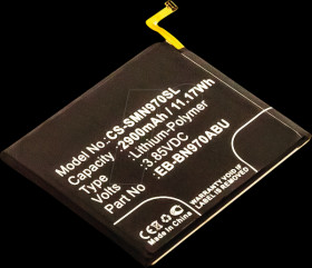 13428 Smartphone battery for Samsung devices, Li-Po, 2900 mAh