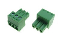 TLP3-CPF3 Kostka zaciskowa potrójna, prosta, z gniazdem raster 3,50 mm