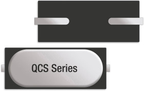 Qantek Kryształ kwarcowy QCS4.09600F16B12R SMD 4.09600 MHz 16 pF 11.4 mm 4.5 mm 4.3 mm 1000 szt. taśma na dużej rolce