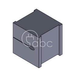 Moduł uszczelniający KT specjalny, mały, KT tele, z otworem na kabel...