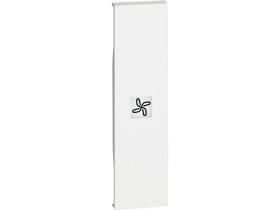 LIVING NOW Klawisz z okienkiem podświetlenia "wentylacja" - 1 moduł - biały KW01RN LEGRAND