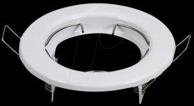 3584 GU10 fitting, white, 2 pieces