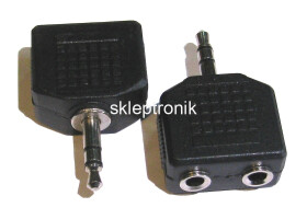 Rozgałęźnik Jack 3,5 WT/2x3,5 GN
