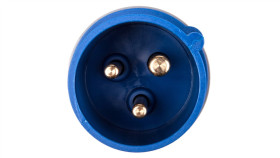 Wtyczka Przenośna 16A 3P 230V Niebieska Ip44 Turbo Shark 013-6Tt