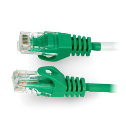 Przewód sieciowy Lanberg Ethernet Patchcord UTP 5e 50m - zielony