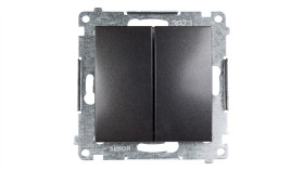 Simon 54 Łącznik Świecznikowy, Szybkozłącza, Antracyt Dw5.01/48