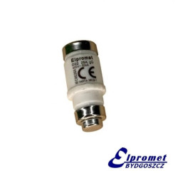 Wkładka bezpiecznikowa topikowa D02 25A gG 400V