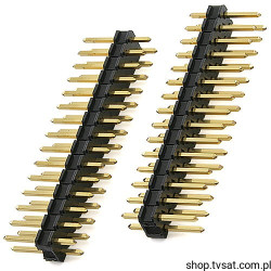 75844-118-030 Connector 2 x 15 Pin Gold THT FCICONN