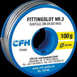 52340 Fittings solder FL 340 100 g