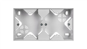 Sonata Puszka Instalacyjna Do Serii Sonata Podwójna Biały Mat Pnp-2R/75