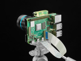 Adafruit Raspberry Pi 4 Pro Mounting Plate for HQ Camera
