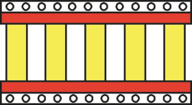 Etykiety termokurczliwe 250 sztuk TE Connectivity