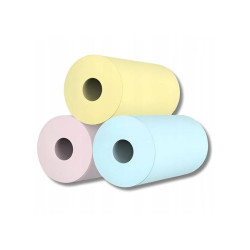 Rolki termiczne do Drukusia Opakowanie 3 kolory