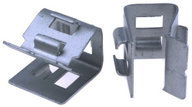 Klips do dźwigarów, grubość kołnierza: 15→ 20 mm, Stalowe