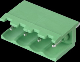 CTB9309/4AO Header - 4-pin, RM 5.08 mm, 0°, open