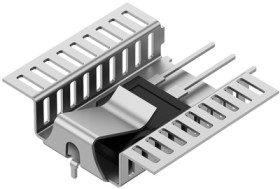 Clip-on heatsink, (L x W x H) 36 x 23 x 9 mm, 18.6 K/W, solderable surface, 10151955