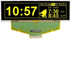 DISPLAY VISIONS EAW256064-XALG OLED screen 88x27.8x2.05mm Display