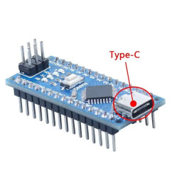NANO V3.0 16MHz USB Type-C - ATmega328P - CH340 - Clone - Soldered - Arduino