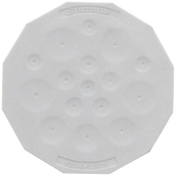 CONTA-CLIP 28862.6 Przepust kablowy KES-E-R 50/16 B GR, (D x S x W) 57.96 x 57.96 x 12 mm, termoplastyczny elastomer, 1