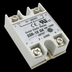 Opencircuit Solid state relais 3-32V / 10A / 24-380VAC