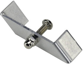 SLV 143230 Element systemu szynowego wysokonapięciowego nikiel (matowy)