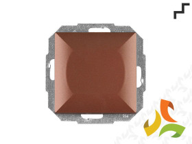 PERŁA Wyłącznik schodowy miedź metalik WP-5P ABEX