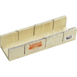 Bahco 234-W3 Mitre Box Multi-Layer Wood 45&#xB0; 90&#xB0; 135&#xB0; Cuts