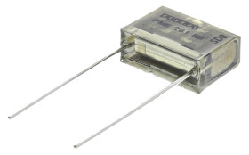 Kondensator papierowy 100nF 220 V ac, 400V dc KEMET rozstaw: 15.2mm THT ±10