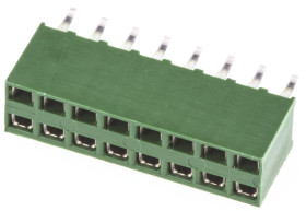 Gniazdo PCB 16 -pinowe 2 -rzędowe raster: 2.54mm Listwa gniazdowa Proste Przewlekany