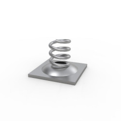 Akcesoria do obudów Nakrętka przesuwna GLM40-6P Mild Steel Profile CLPF, CP2040, CP2040U