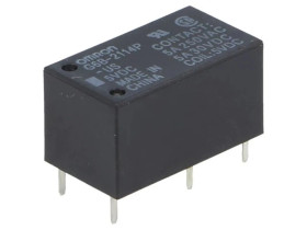 Przekaźnik: elektromagnetyczny SPST-NO + SPST-NC Ucewki: 5VDC G6B-2114P-US 5VDC