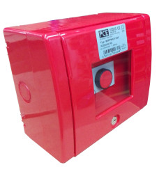 Rozdzielnica PPOŻ natynkowa z przyciskiem IP44 95PPWC11NT PCE