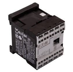 Stycznik 24 V DC Eaton styki: 3 4 kW 9 A 3NO Montaż na szynie DIN Zacisk klatkowy 230167 DILEM-01-G-C(24VDC)