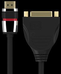 ULS020 Adapter Portsaver, HDMI male to DVI female, Ultimate series