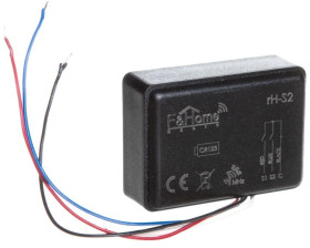 FiHome Radio Nadajnik dwukanałowy z zasilaniem bateryjnym rH-S2