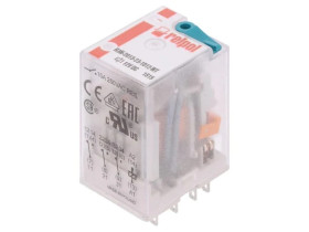 Przekaźnik: elektromagnetyczny 3PDT Ucewki: 12VDC 10A/250VAC R3N-2013-23-1012-WT