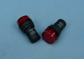 24V DC 22mm RED GQAD1622BSR24 KONTR.