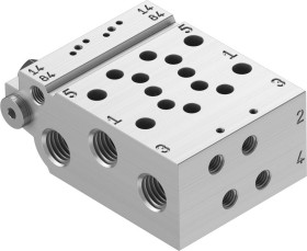 Listwa przyłączeniowa FESTO VABM-L1-10W-G18-2 566582 Listwa przyłączeniowa VABM-L1-10W-G18-2 Listwa rozdzielacza VABM-L1